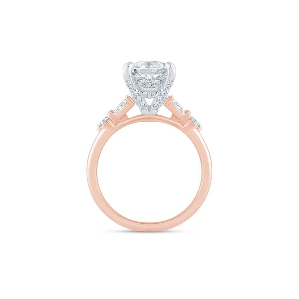 Bea Lab Grown Diamond Engagement Ring in 14K Gold – Image 5 of 6