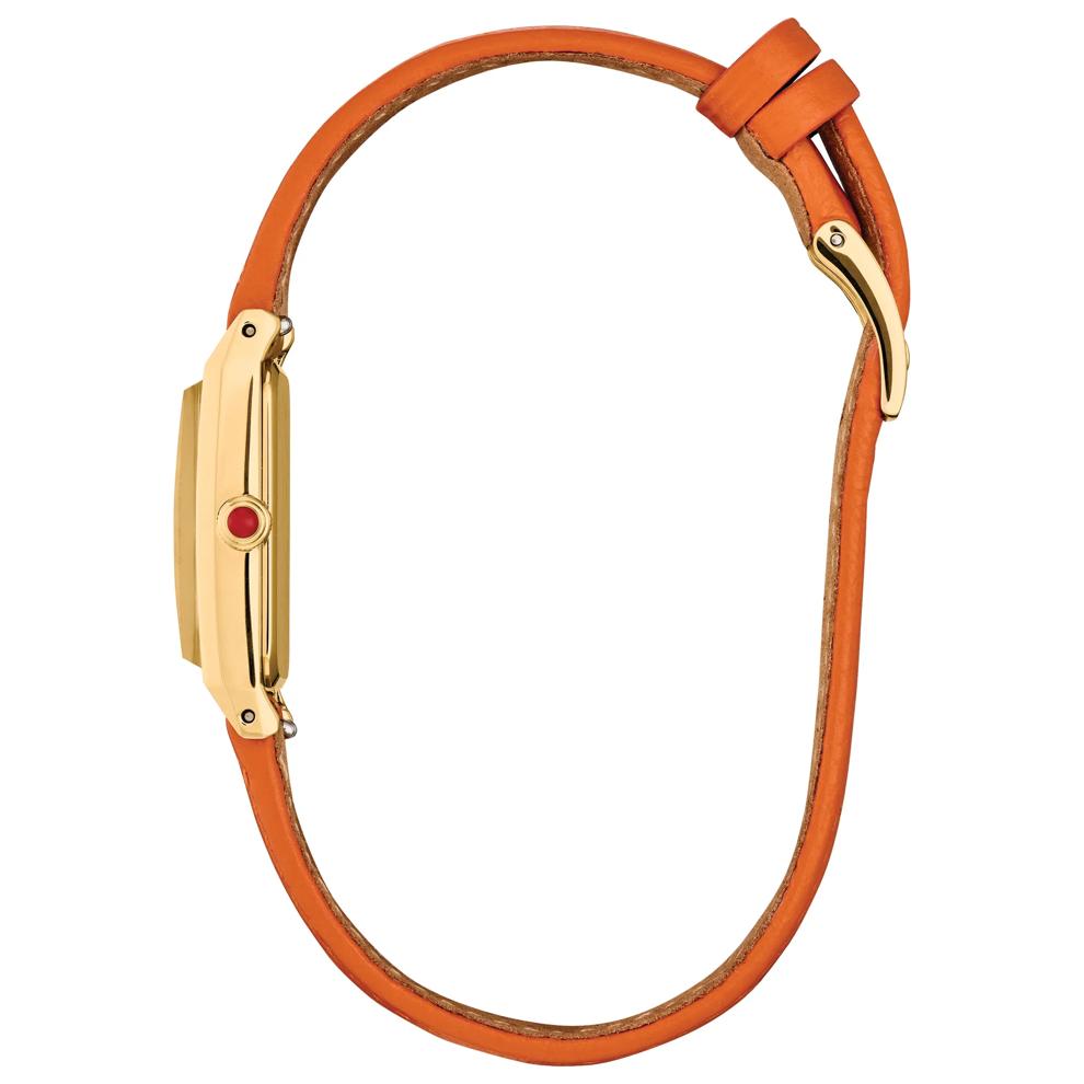 Ladies' Flo Watch in Orange Leather – Image 2 of 3
