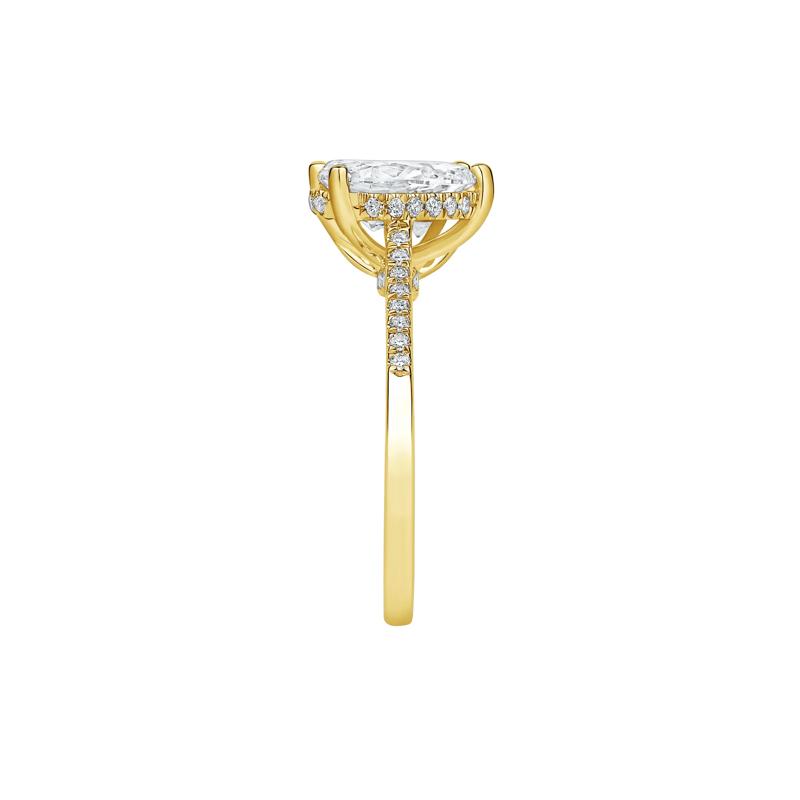 Gianna Lab Grown Diamond Toi et Moi Engagement Ring in 14K Yellow Gold &#40;3 1/4 ct. tw.&#41; – Image 3 of 4