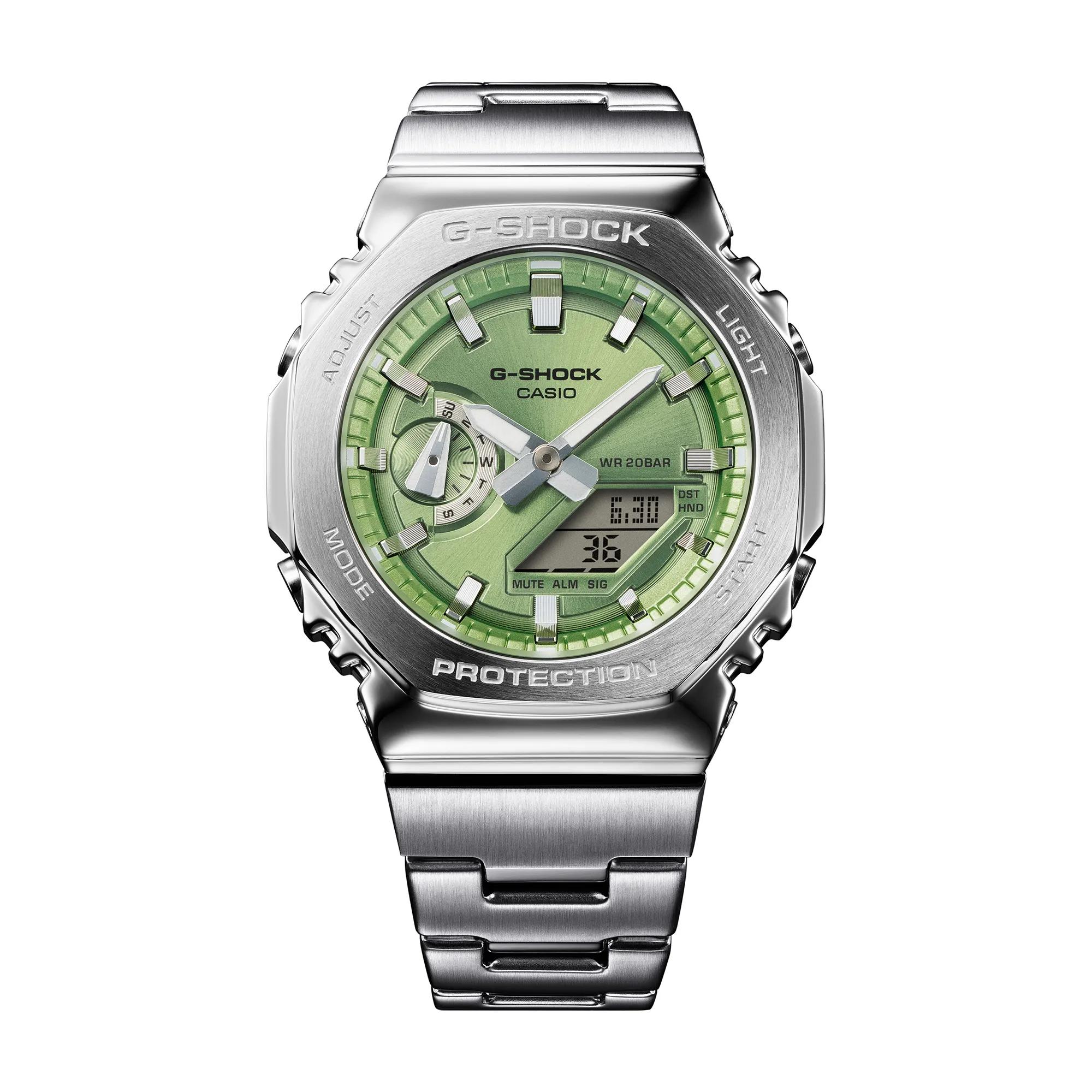 G-SHOCK G-STEEL 腕時計 Casio G-Shock Men's G-Steel Watch in Stainless Steel, 45MM