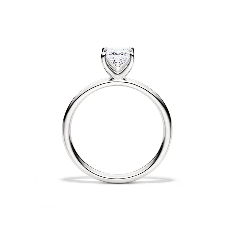 Diamond Princess-Cut Solitaire Engagement Ring in 14K White Gold (3/4 ct.) – Image 2 of 5