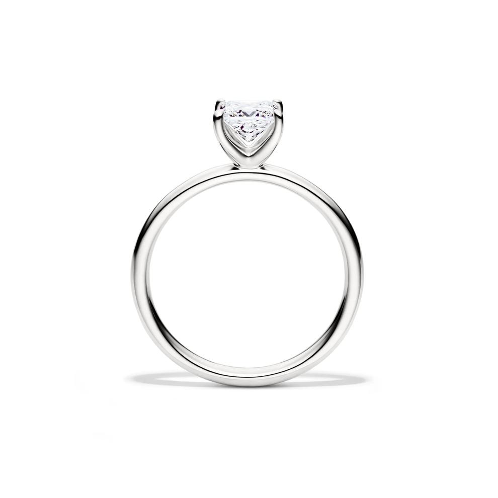 Diamond Princess-Cut Solitaire Engagement Ring in 14K White Gold (3/4 ct.) – Image 2 of 5