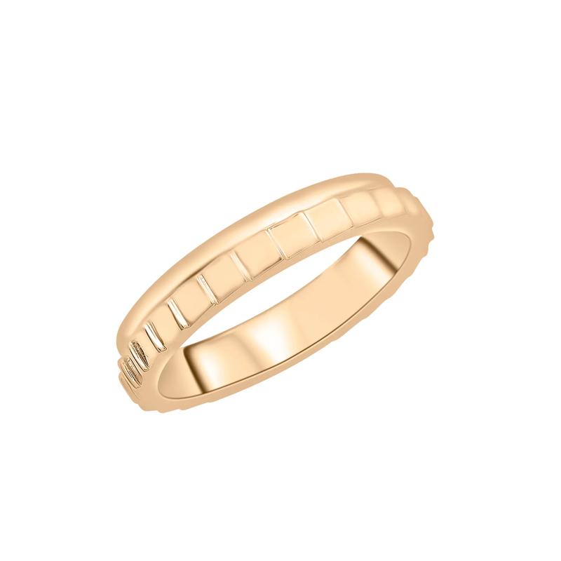 Ribbed Ring in Vermeil – Image 5 of 7