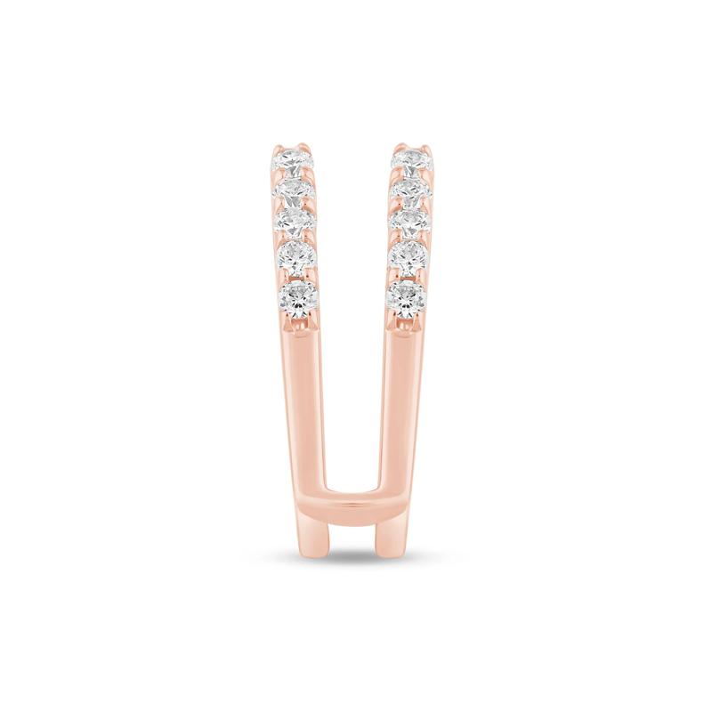 Diamond Ring Insert in 14K Rose Gold &#40;1 ct. tw.&#41; – Image 3 of 3