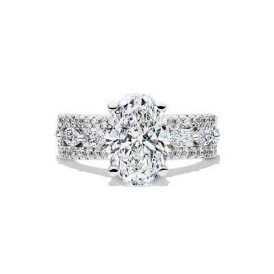 Layla Lab Grown Diamond Engagement Ring in Platinum (4 ct. tw.)