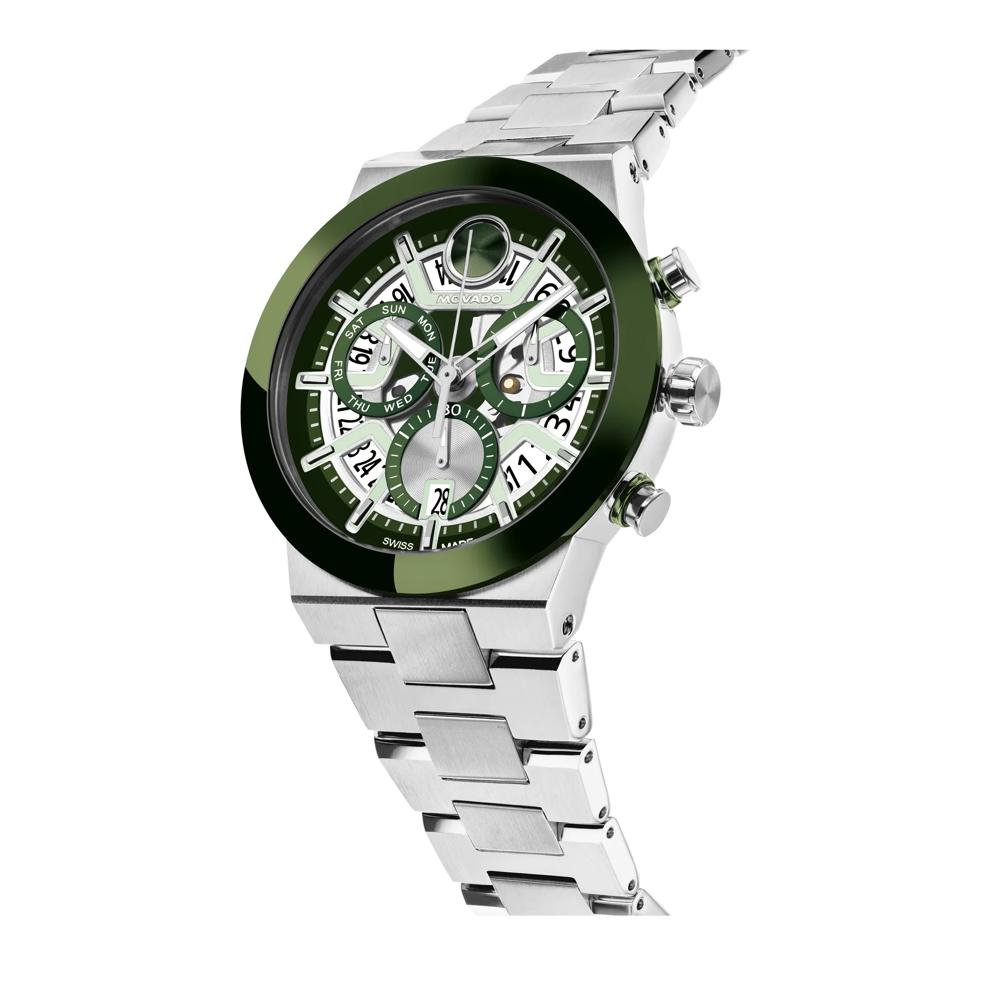 Men's Fusion Chrono Watch in Stainless Steel, 45mm – Image 2 of 3