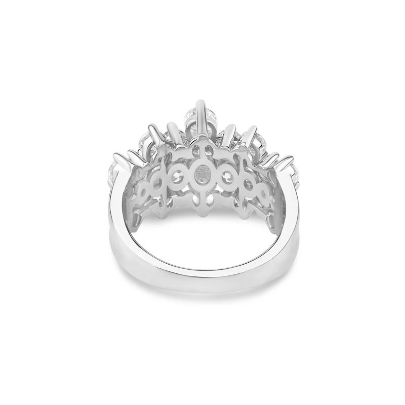 Lab Grown Diamond Multi-Row Band in 10K White Gold &#40;3 ct. tw.&#41; – Image 4 of 4