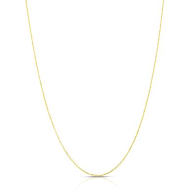 Diamond-Cut Cable Chain in 10K Yellow Gold, 22"