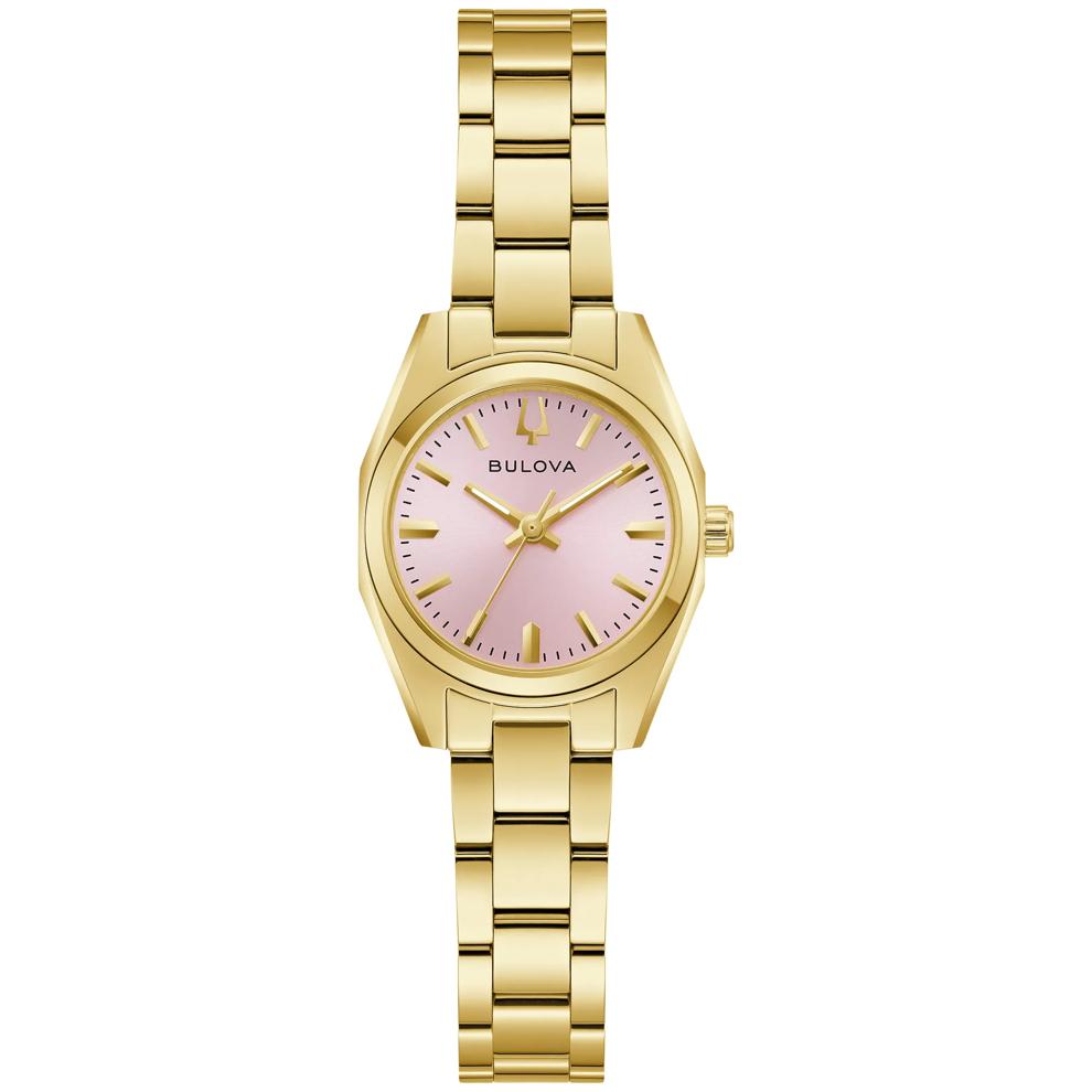 Ladies' Surveyor Watch With Pink Dial in Gold-Toned Stainless Steel – Image 1 of 3