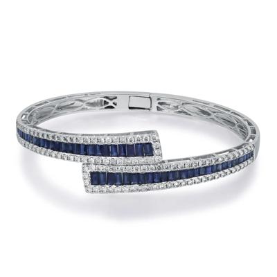 Gemstone and Diamond Bracelet in 14K Gold