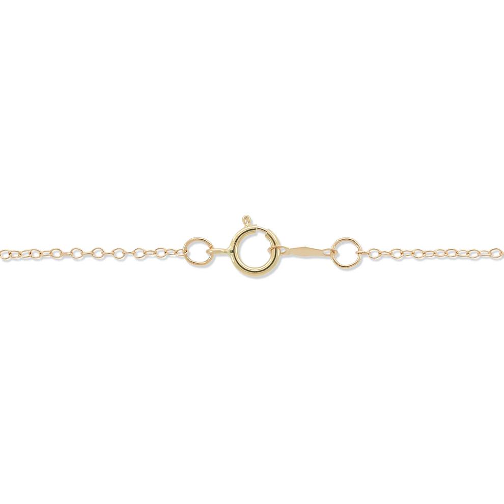 Citrine &amp; Diamond Pendant Necklace in 10K Yellow Gold (1/7 ct. tw.) – Image 2 of 4