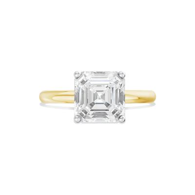 Lab Grown Diamond Asscher Cut Solitaire Ring (3 ct. tw.)