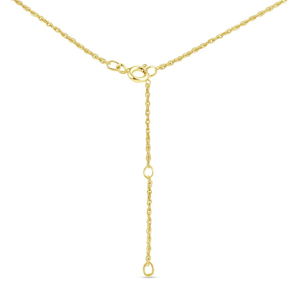 Lab Grown Graduated Diamond Necklace in 14K Yellow Gold (1 1/2 ct. tw.) – Image 3 of 3