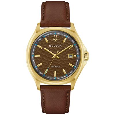 Gent's Tony Bennett Watch With a Brown Leather Strap