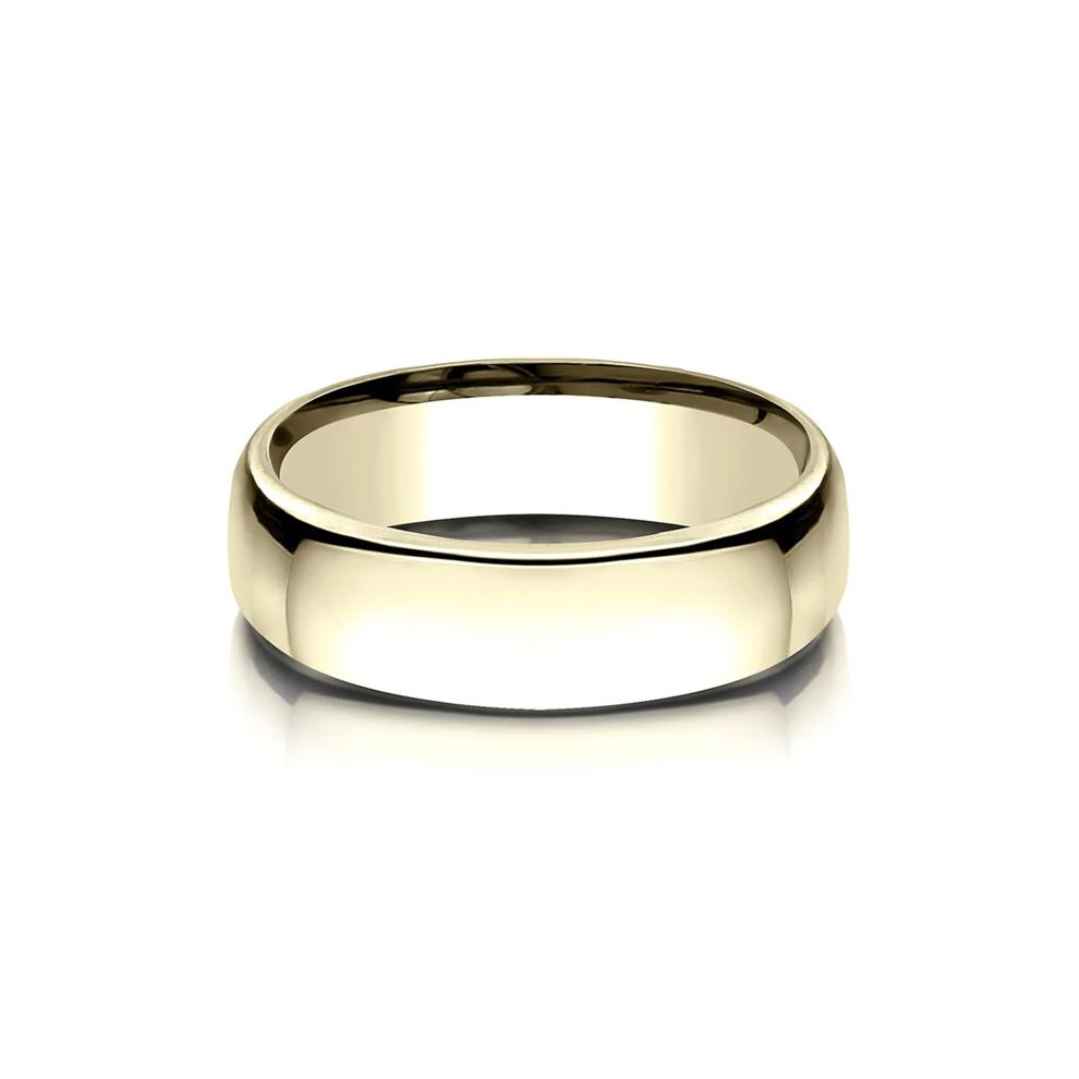 Wedding Band in 14K Yellow Gold, 6.5MM – Image 1 of 3