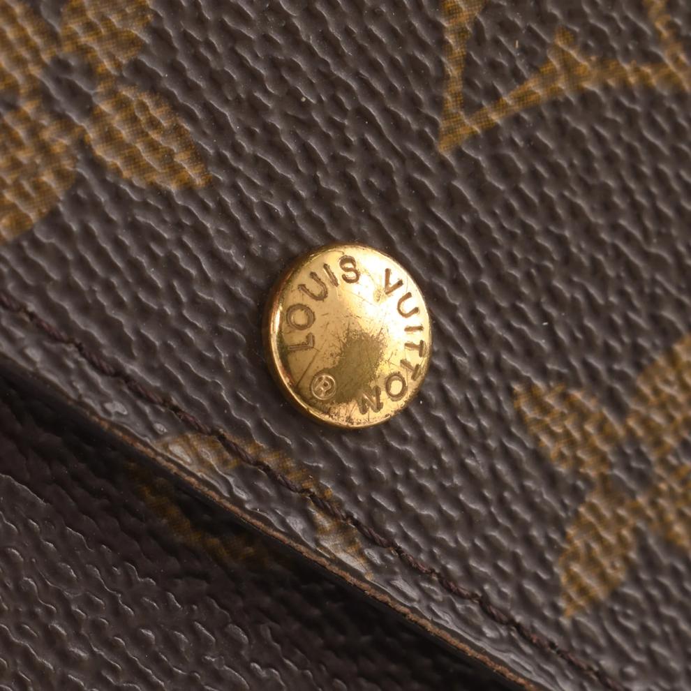 Pre-Owned Louis Vuitton Porte Monnaie Credit Wallet – Image 7 of 10