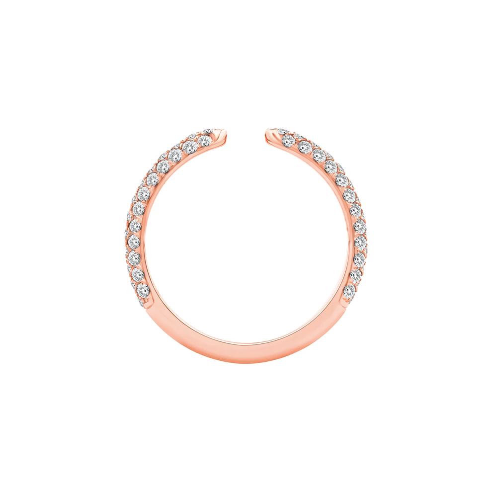 Embry Lab Grown Diamond Open Band in 14K Rose Gold (1/2 ct. tw.) – Image 2 of 4