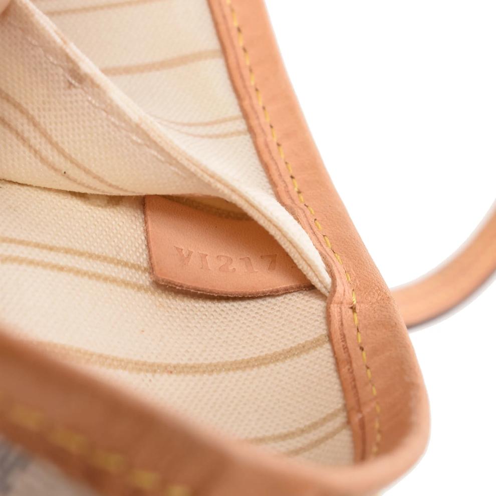 Pre-Owned Louis Vuitton Neverfull PM Damier Azur Tote – Image 6 of 8