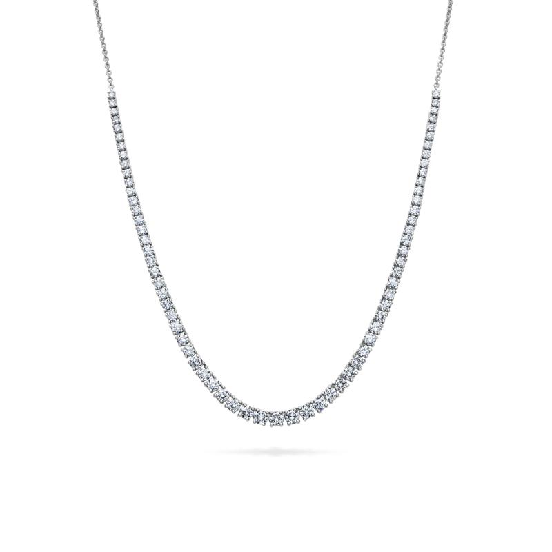 Lab Grown Diamond Necklace in 14K White Gold &#40;5 1/2 ct. tw.&#41; – Image 1 of 4