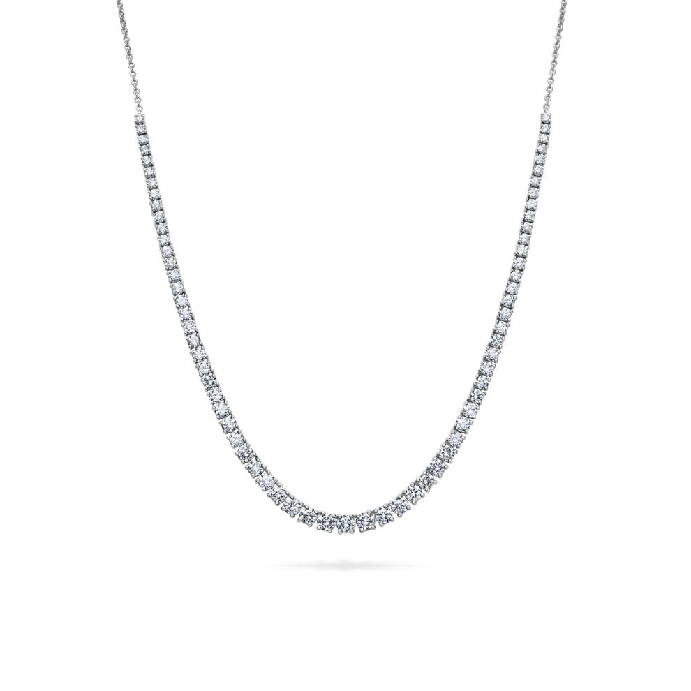Lab Grown Diamond Necklace in 14K White Gold (5 1/2 ct. tw.) – Image 1 of 4