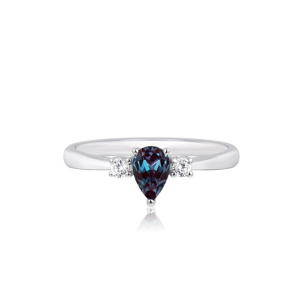 Lab-Created Alexandrite &amp; Lab-Created White Sapphire Box Set in Sterling Silver – Image 2 of 8