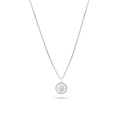 Lab Grown Diamond Lion Pendant Necklace in 10K Yellow Gold (1/2 ct. tw.)