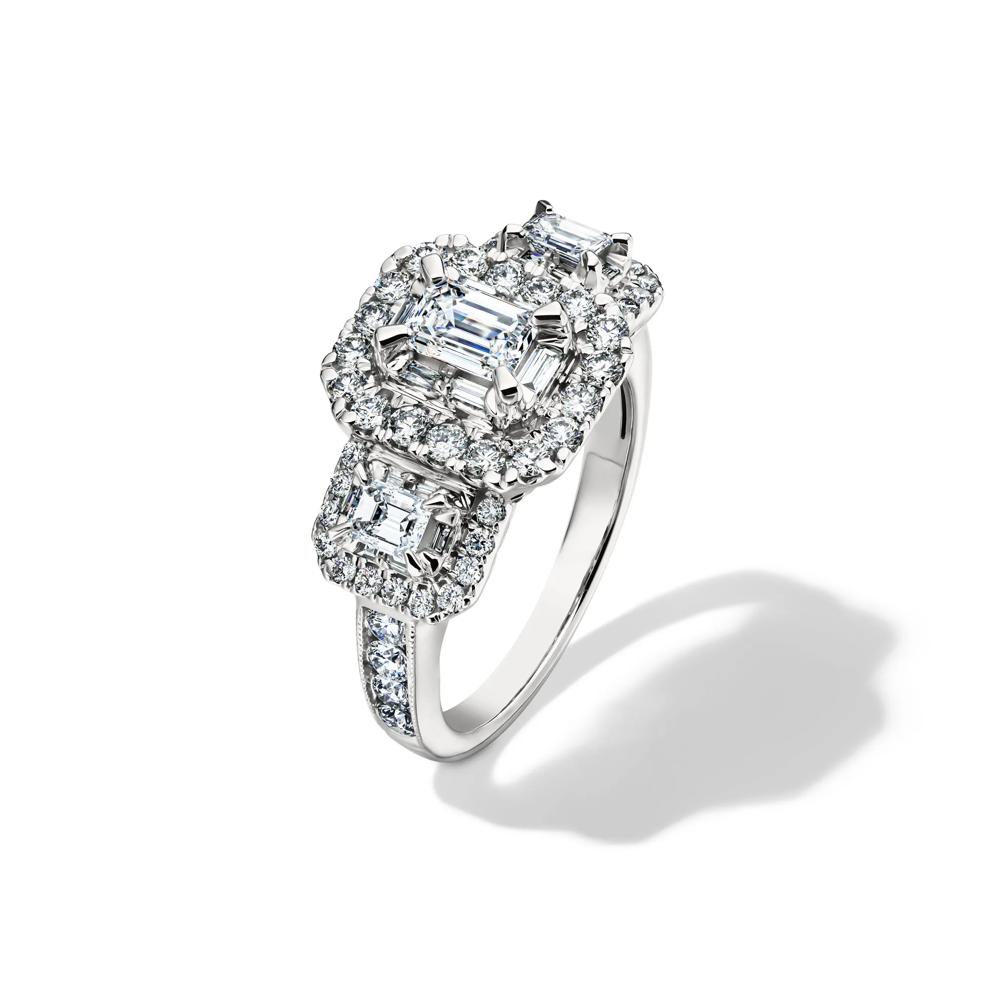 2 ct. tw. Diamond Engagement Ring in 14K White Gold – Image 4 of 4