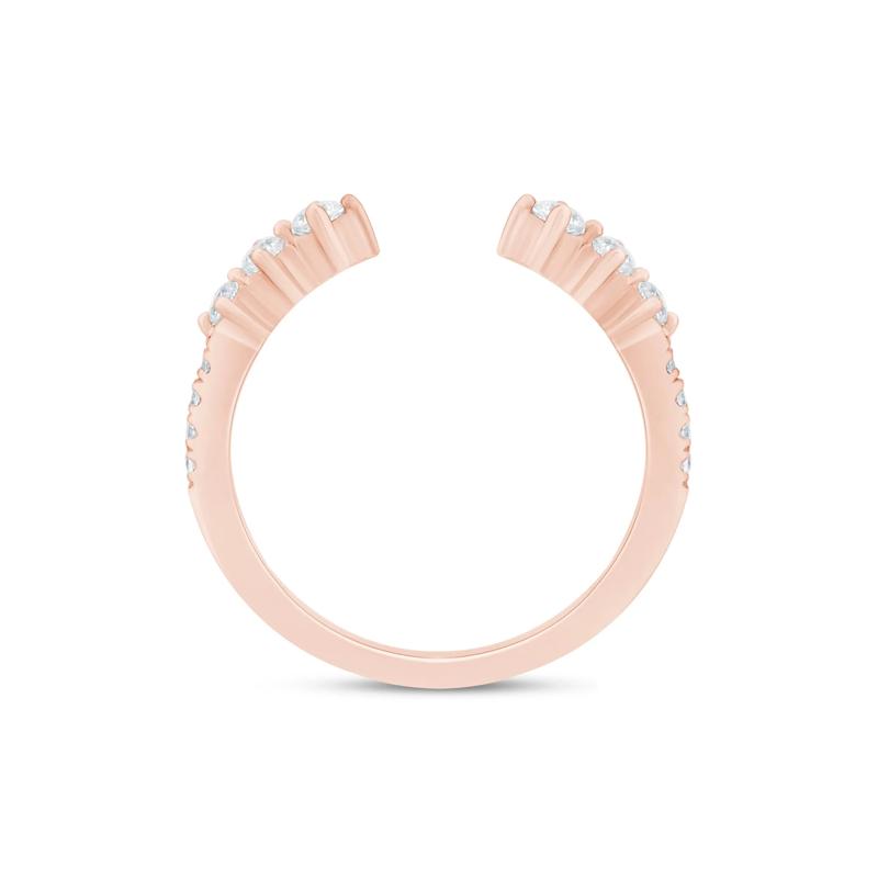 Lab Grown Diamond Open Band in 14K Rose Gold &#40;1/3 ct. tw.&#41; – Image 2 of 3