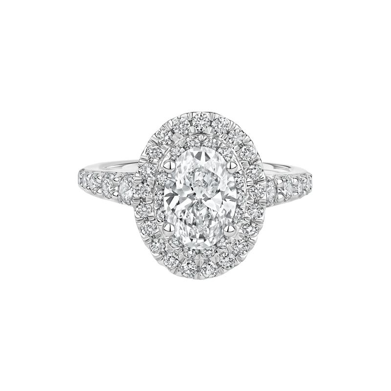 Jean Lab Grown Diamond Engagement Ring in 14K White Gold &#40;2 5/8 ct. tw.&#41; – Image 1 of 5
