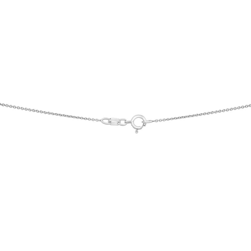 Freshwater Cultured Pearl Station Necklace in Sterling Silver – Image 4 of 4