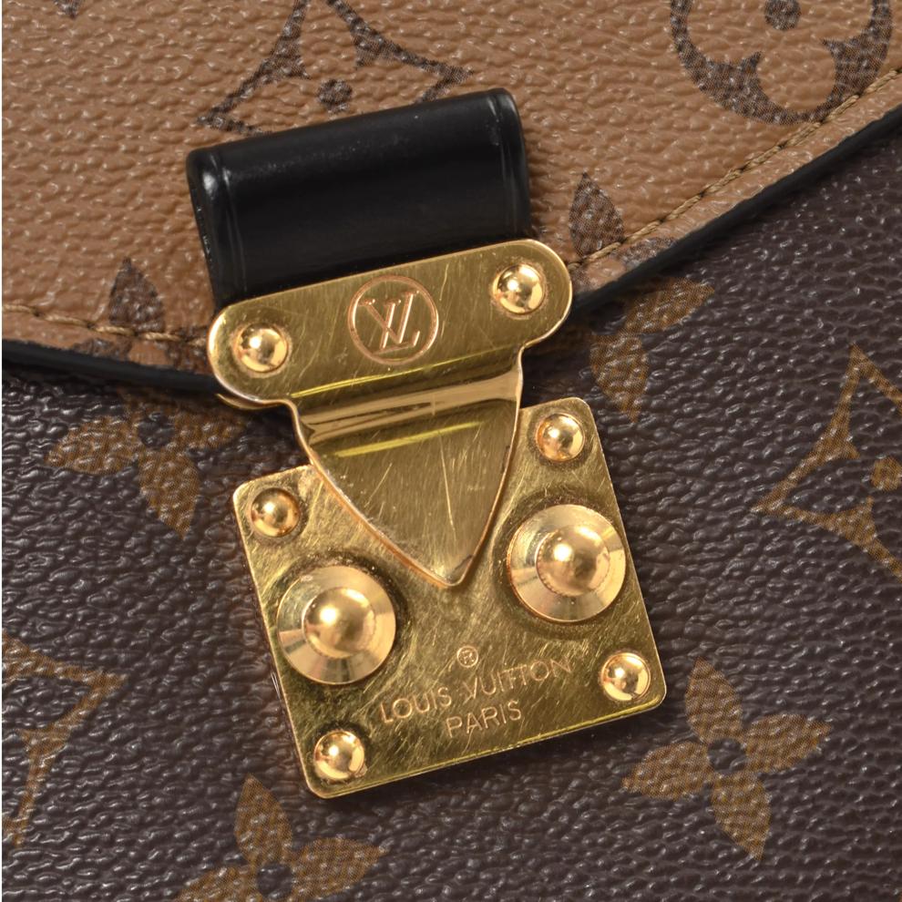 Pre-Owned Louis Vuitton Pochette Metis Monogram Reverse Crossbody – Image 4 of 7