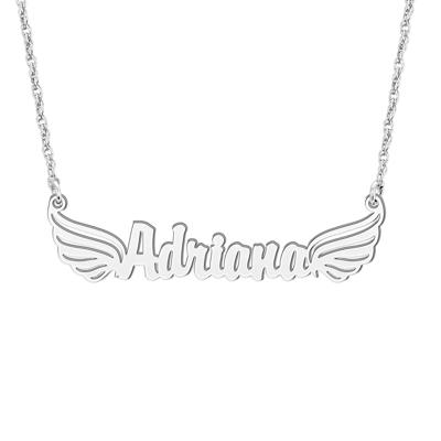 Personalized Wing Necklace