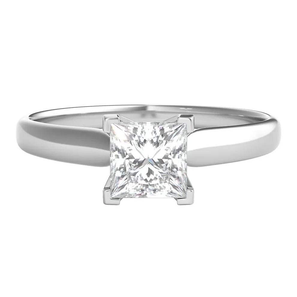 3/4 ct. tw. Prima Diamond Solitaire Engagement Ring in 14K White Gold – Image 1 of 1