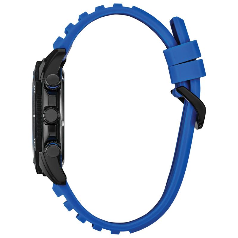 Men&#39;s Brycen Watch in Stainless Steel and Silicone, 45MM – Image 2 of 3