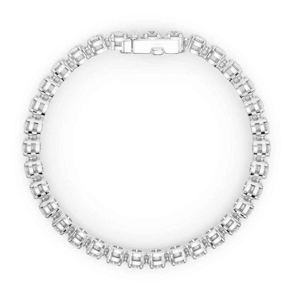 Lab Grown Diamond Tennis Bracelet in 14K White Gold (7 7/8 ct. tw.) – Image 2 of 4
