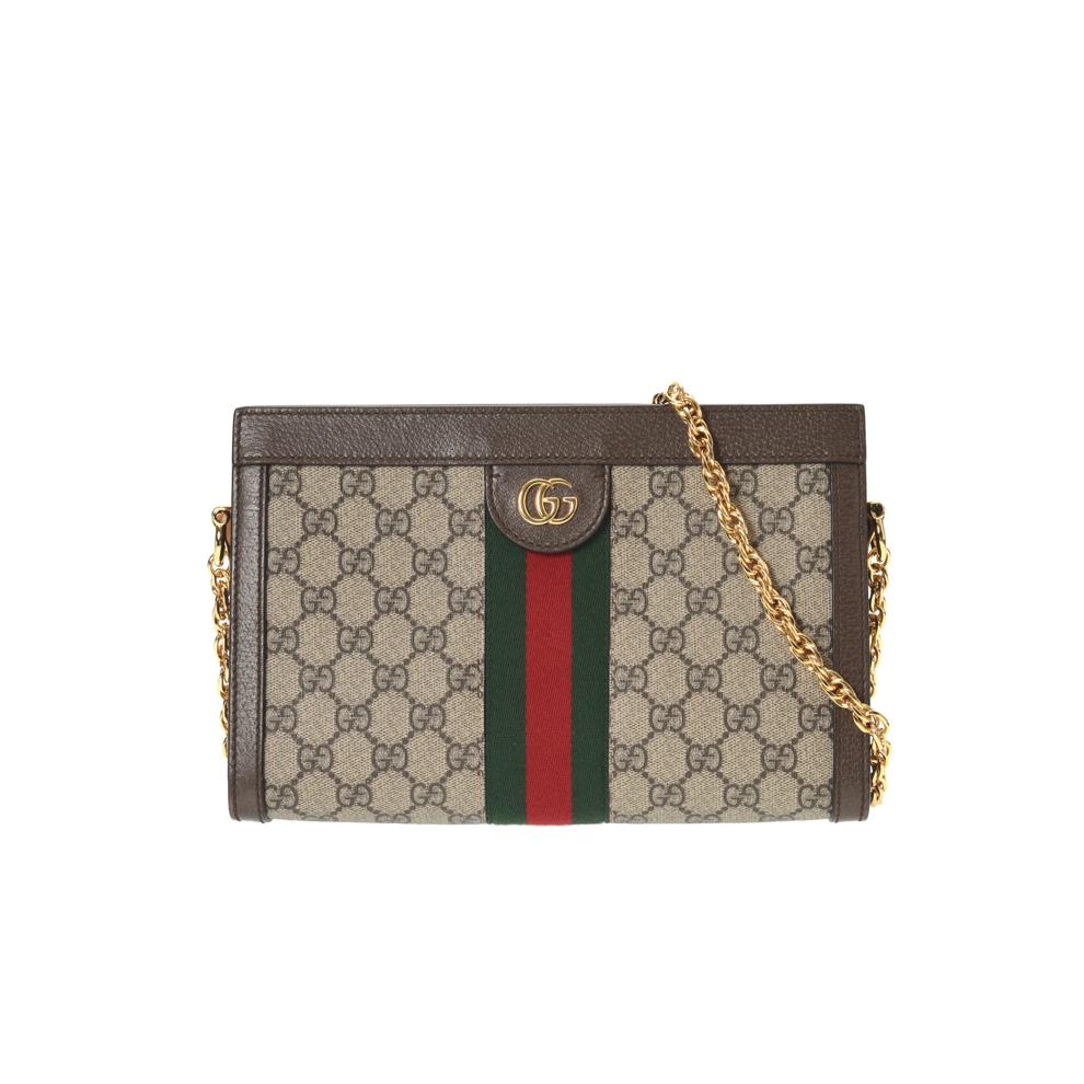 Pre-Owned Gucci Ophidia Chain Shoulder Bag Small  Shoulder – Image 1 of 7