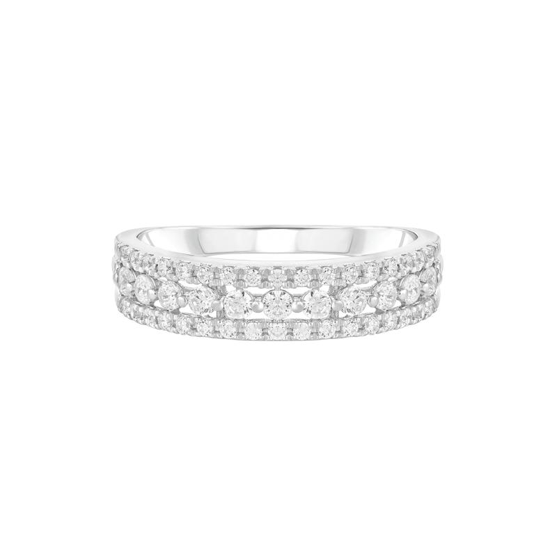 Diamond Anniversary Band in 10K Gold (1/2 ct. tw.) – Image 1 of 1