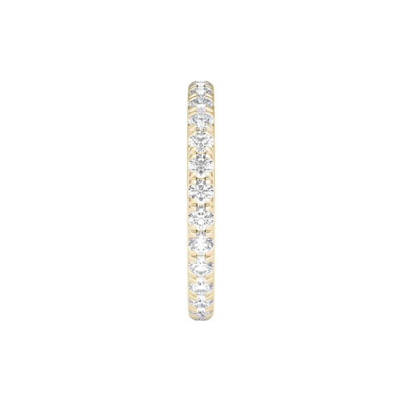 Diamond Wedding Band with Eternity Setting in 14K Yellow Gold (1 ct. tw.) – Image 3 of 3