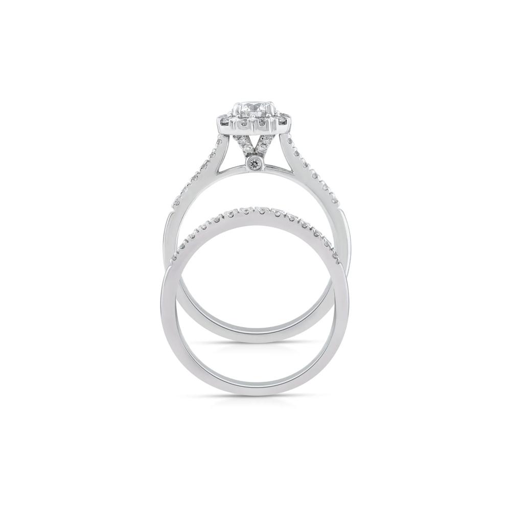 Lab Grown Diamond Engagement Ring Set in 10K White Gold (1 ct. tw.)  – Image 2 of 6