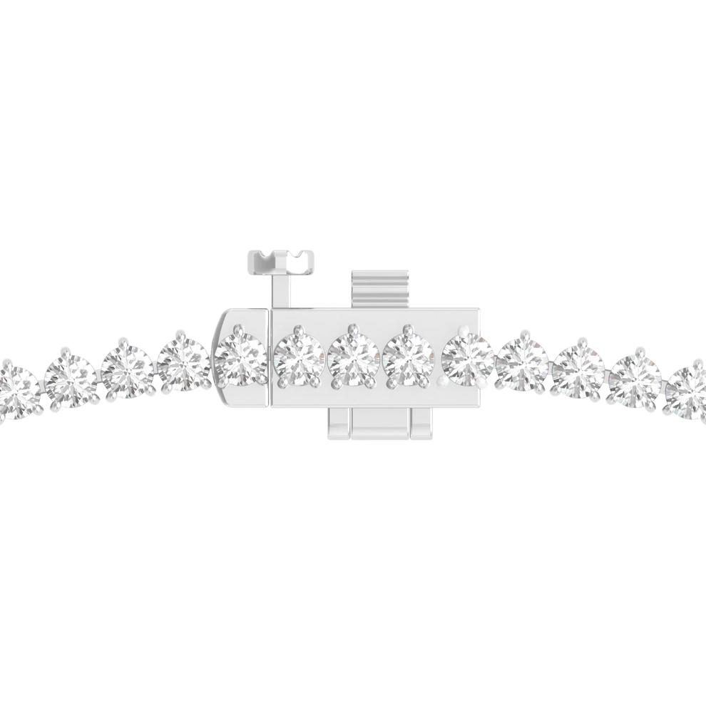 Lab Grown Diamond Riviera Necklace in 14K White Gold (15 ct. tw.) – Image 3 of 3