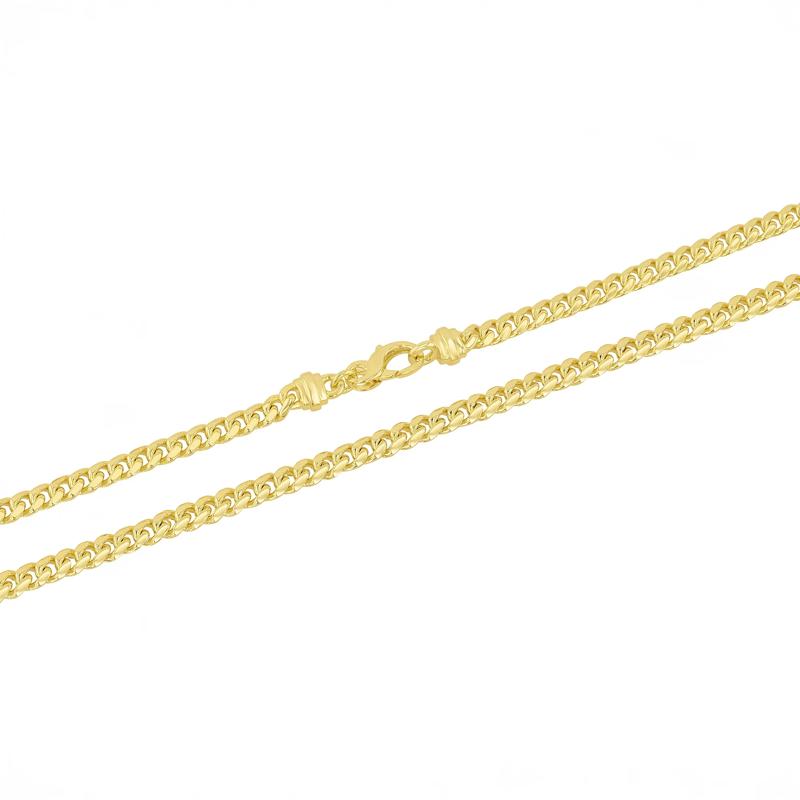 Men&#39;s Curb Chain in Vermeil, 5MM, 22&quot; – Image 2 of 6