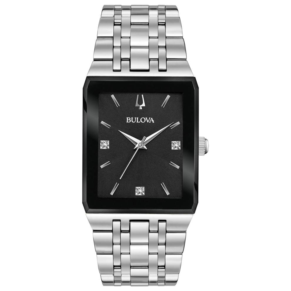 Men's Quadra Watch in Stainless Steel – Image 1 of 3