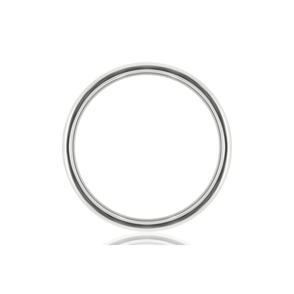 Men&rsquo;s Engraved Wheat Pattern Wedding Band in Platinum, 6MM  – Image 2 of 3