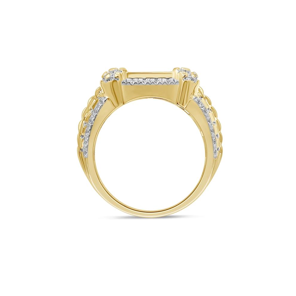 2 1/2 ct. tw. Diamond Ring in 10K Yellow Gold – Image 2 of 3