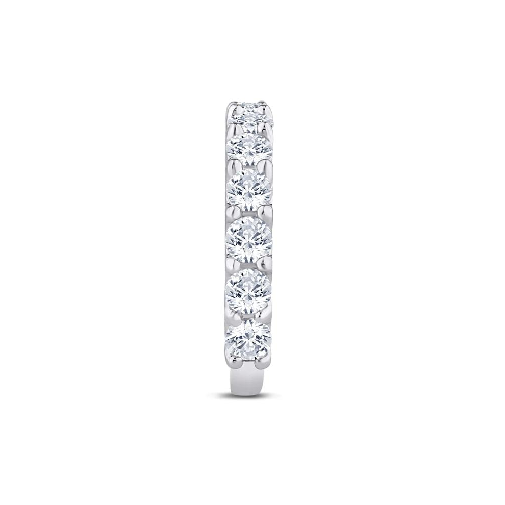 Helzberg Lab Grown Diamonds Band in 14K White Gold (2 ct. tw.) – Image 3 of 3