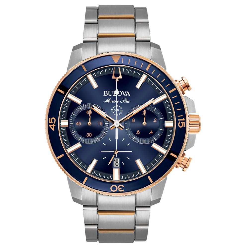 Men's Marine Star Watch in Two-Tone Stainless Steel – Image 1 of 3