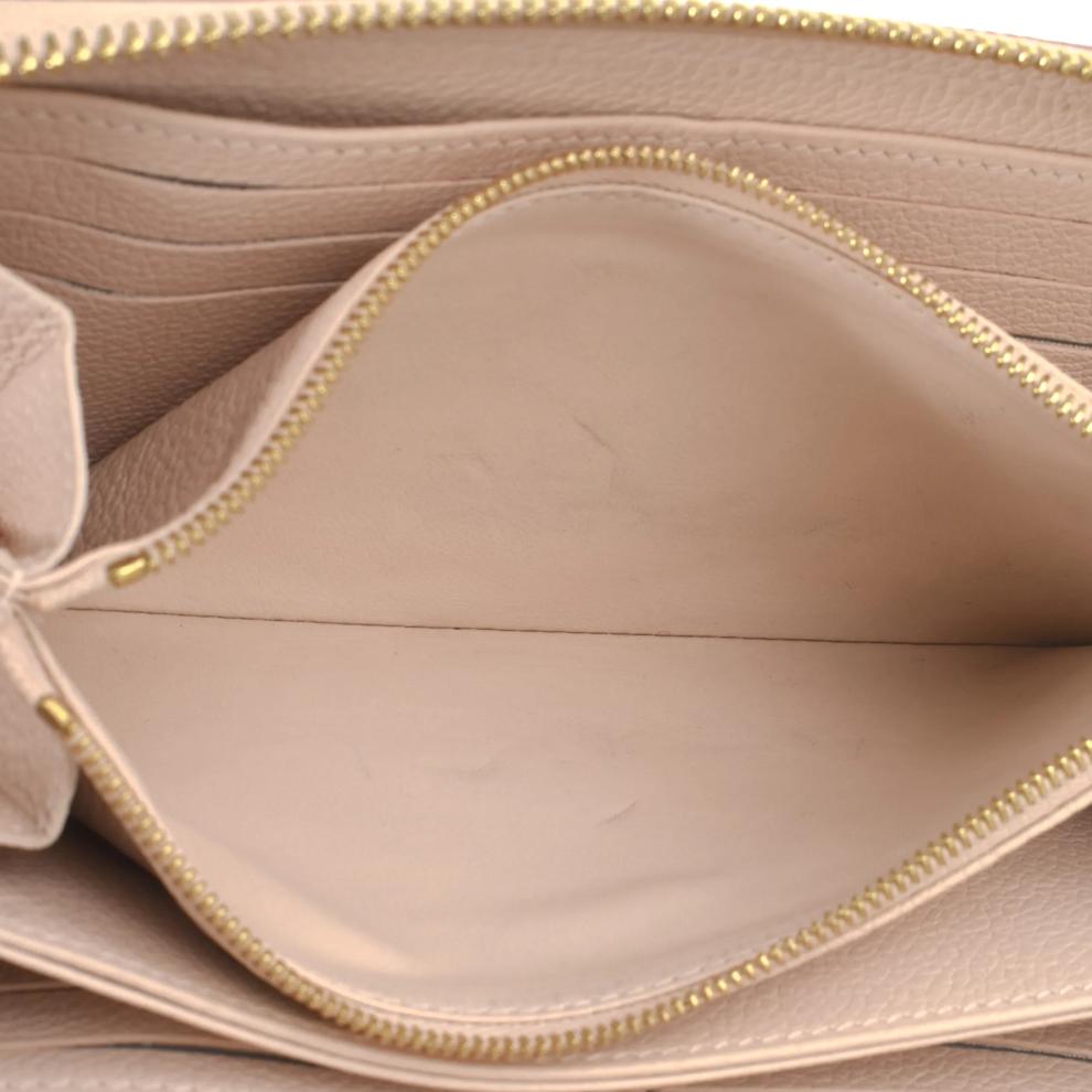 Pre-Owned Louis Vuitton Leather Zippy Wallet – Image 5 of 8