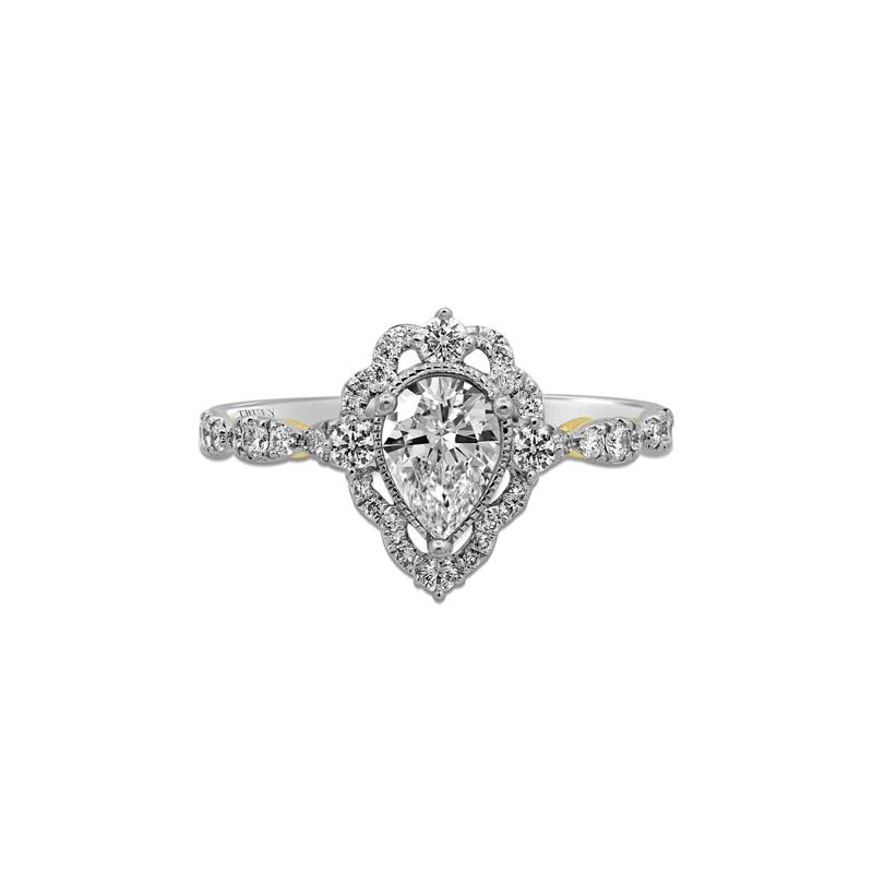 Fay Pear-Shaped Diamond Engagement Ring in 14k white gold &#40;1 ct. tw.&#41;  – Image 1 of 3