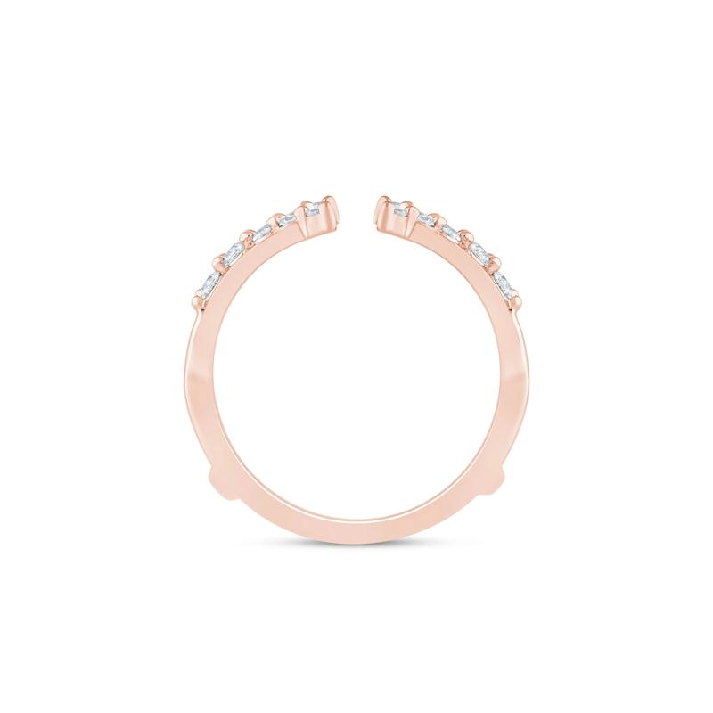 Lab Grown Diamond Open Insert in 14K Rose Gold &#40;1/3 ct. tw.&#41; – Image 2 of 3