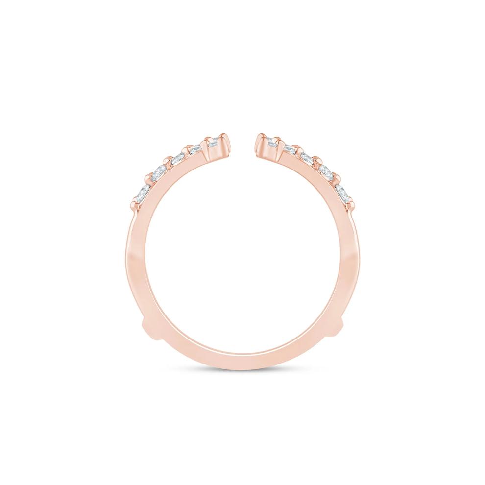 Lab Grown Diamond Open Insert in 14K Rose Gold (1/3 ct. tw.) – Image 2 of 3